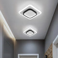 Modern Ceiling Lamp, Acrylic LED Ceiling Light 21W, Square Ceiling Light, Lighting for Hallway Dining Room Balcony, Cool White 6500K